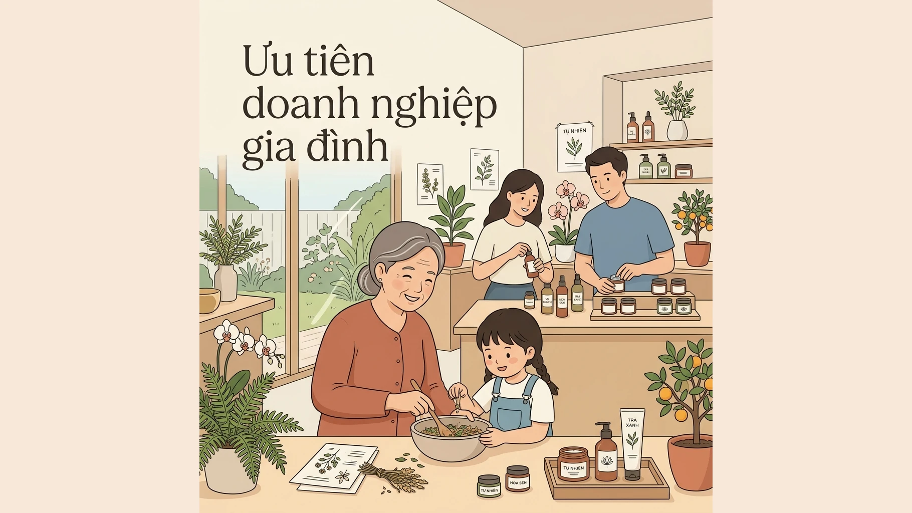 Vì sao chúng tôi ưu tiên các doanh nghiệp gia đình