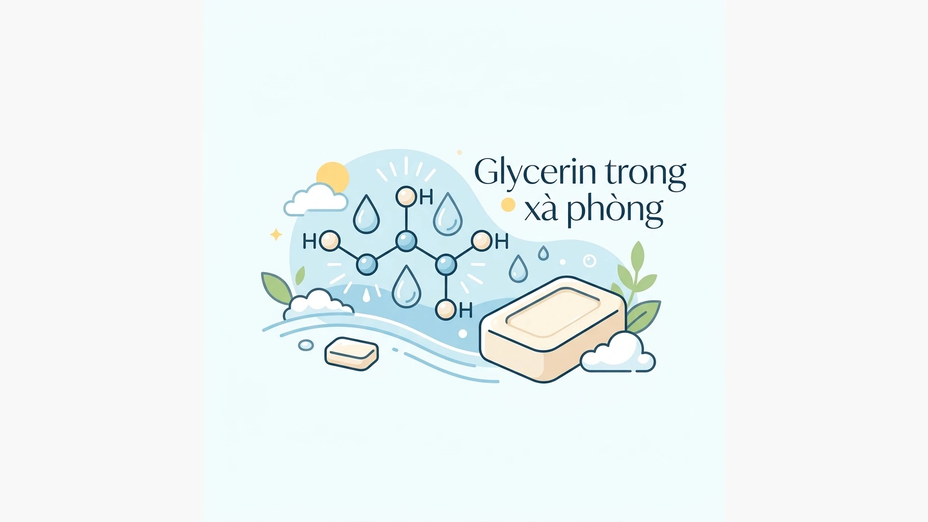 Glycerin trong xà phòng: đến từ đâu và vì sao quan trọng?