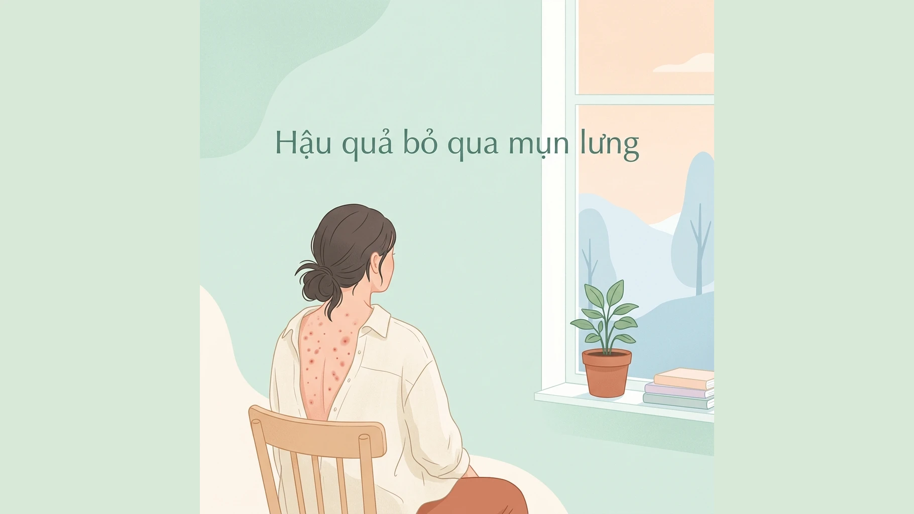 Hậu quả khi bỏ qua mụn lưng: Các vấn đề da liễu có thể gặp phải
