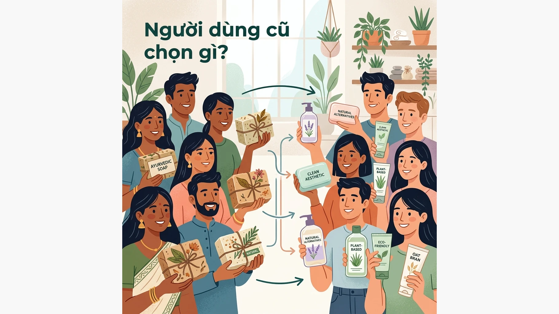 Người dùng cũ của xà phòng Ayurvedic Ấn Độ đang chuyển sang dùng gì và tại sao?