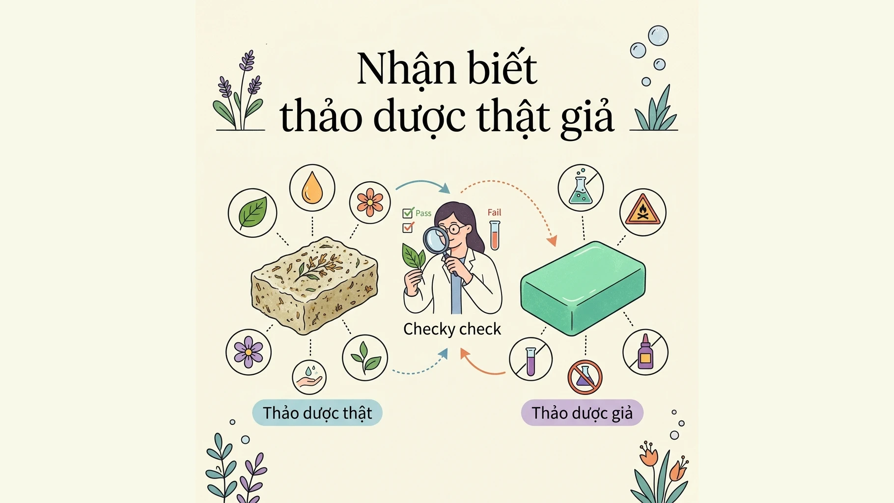 Cách nhận biết xà phòng thảo dược Ấn Độ thật và giả trên thị trường