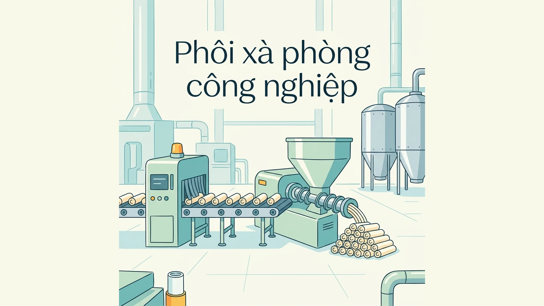 Phôi xà phòng công nghiệp là gì?