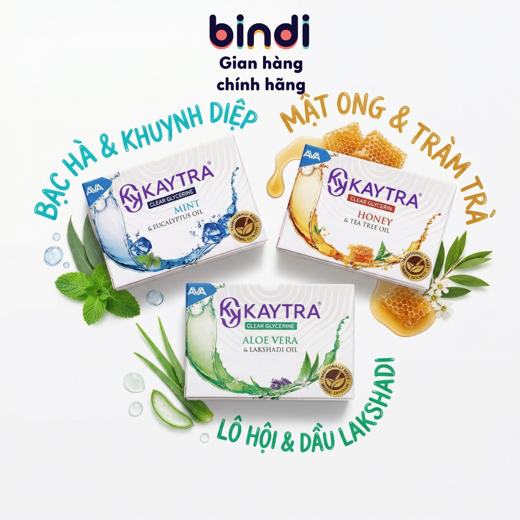 KAYTRA MINI HERBAL SOAP BUNDLE (4 X 30G)